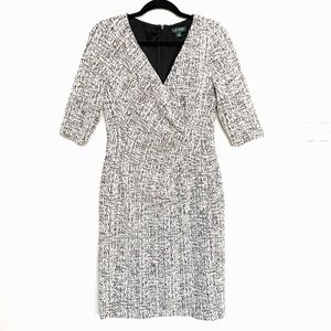 Lauren Ralph Lauren Textured Midi Dress